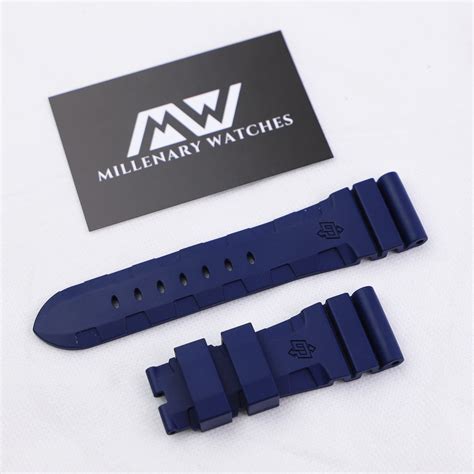 panerai straps rubber|panerai aftermarket straps.